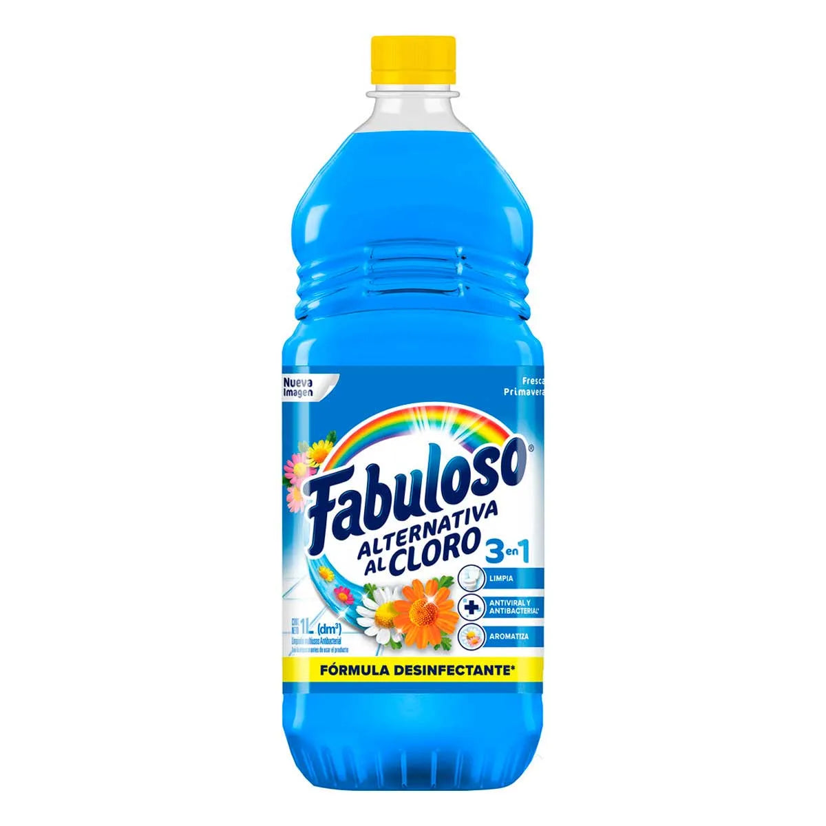 Limpiador Líquido Multiusos Fabuloso Alternativa al Cloro, 1 l.